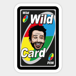 Wild Card Sticker